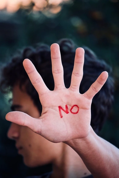learn to say NO